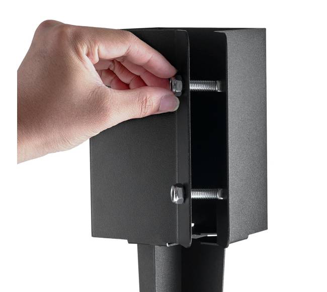 metaliniai tvoros stulpų tvirtinimo smaigai, 4 vnt.9