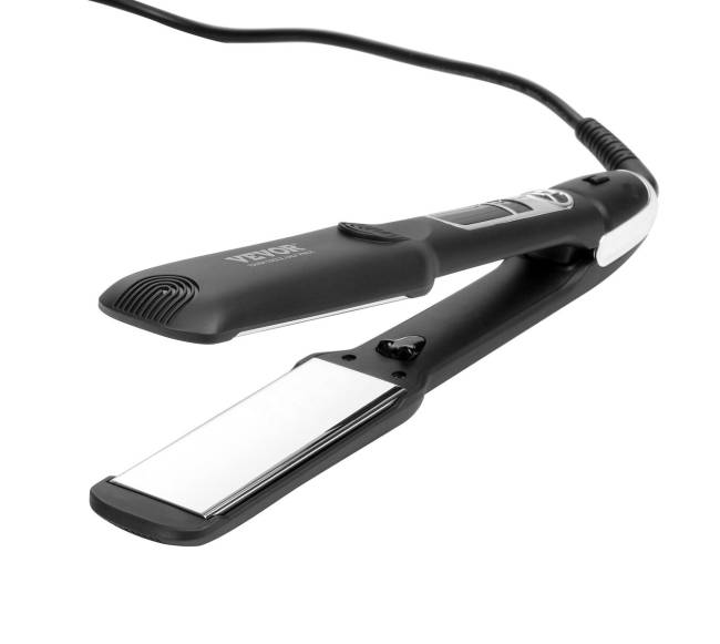 Plaukų tiesintuvas su titano plokšte ir neigiamais jonais10