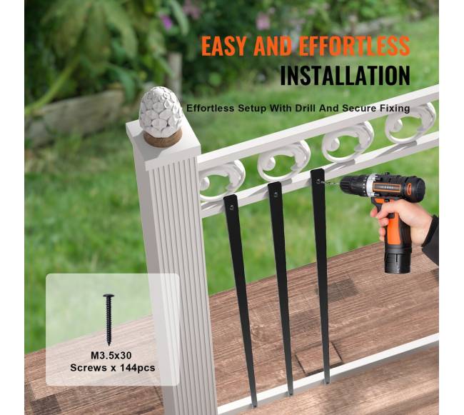 Metaliniai turėklų balustradai, 72 vnt.4