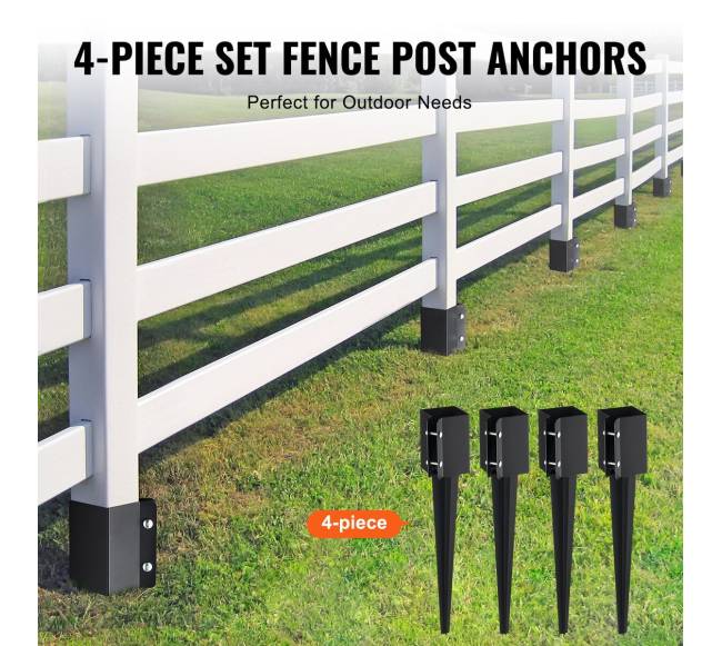 Pamatų inkaro smaigas, 4 vienetų rinkinys4