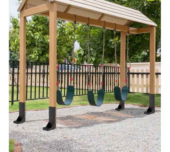 Tvoros stulpo tvirtinimo komplektas, 6 vnt.7