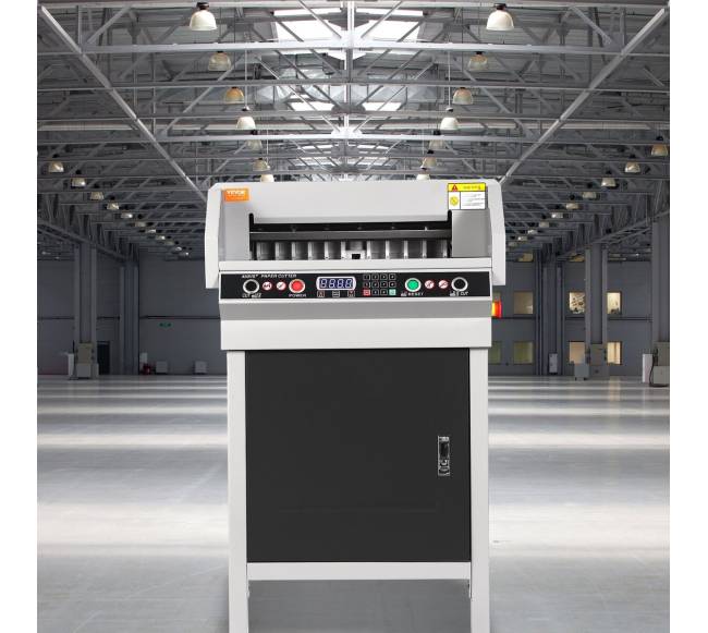 Elektrinė 450 mm popieriaus pjaustyklė7