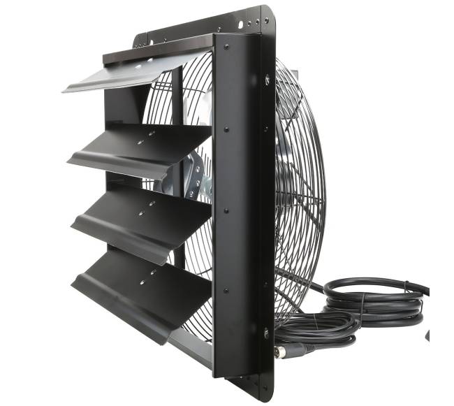 Žaliuzinis ištraukimo ventiliatorius 406 mm0