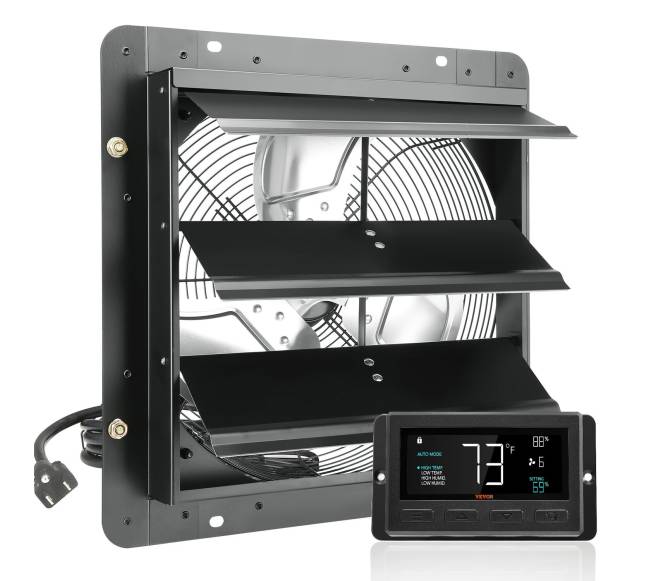 Ekraninis ištraukimo ventiliatorius su nuotolinio valdymo pultu9