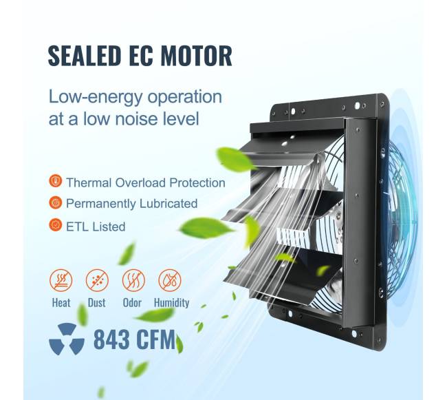 Oro ištraukimo ventiliatorius 254mm su nuotoliniu3