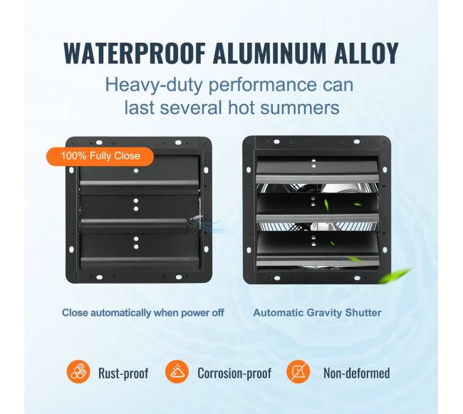 Oro ištraukimo ventiliatorius 254mm su nuotoliniu5