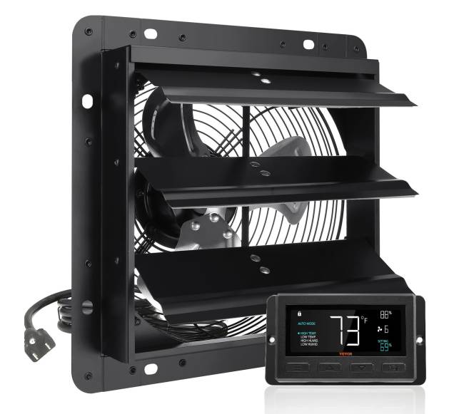 Oro ištraukimo ventiliatorius 254mm su nuotoliniu9