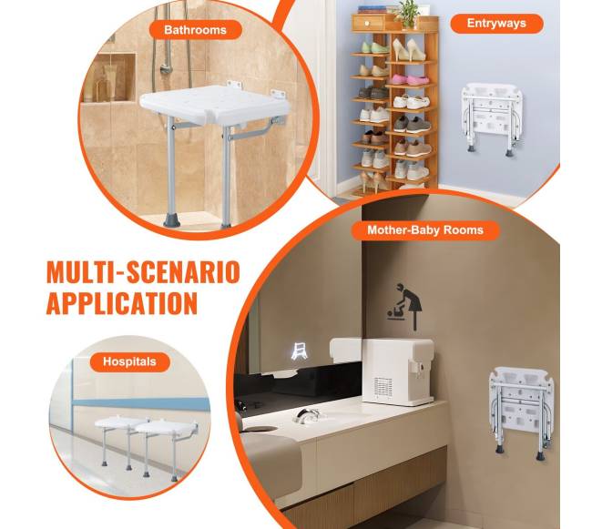 Lankstoma PE dušo kėdutė sieninė5