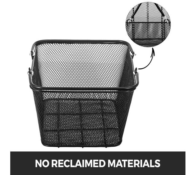 12 vnt. metalinių pirkinių krepšių su rankenomis1