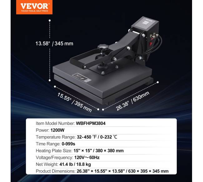 Termopresavimo mašina 38x38 cm sublimacijai6
