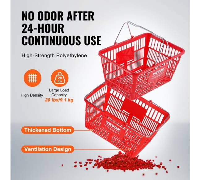 Pirkinių krepšys 12 vnt. su rankena ir stovu2