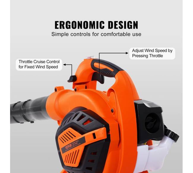 Benzininis rankinis lapų pūstuvas 26cc3