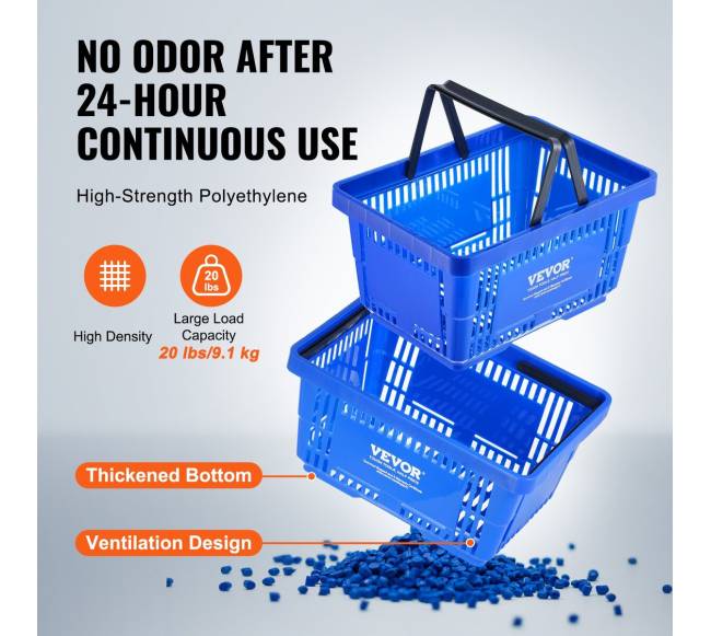 Nešiojamas pirkinių krepšelis su rankena ir stovu2