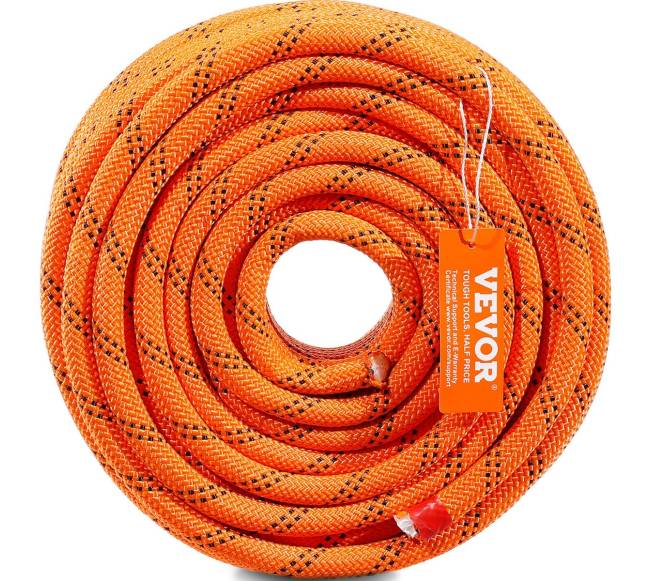 Medžio laipiojimo virvė 36 m 48 gijų10