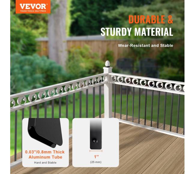 Laiptų metalinės balustrados 51 vnt.1