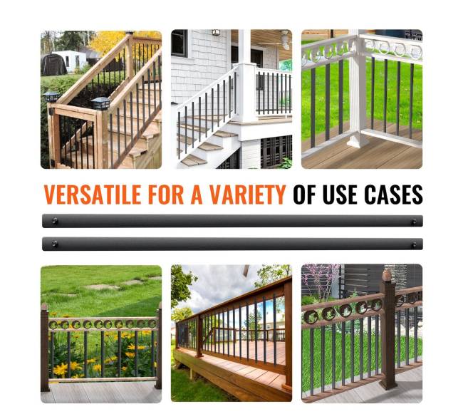 Laiptų metalinės balustrados 51 vnt.5