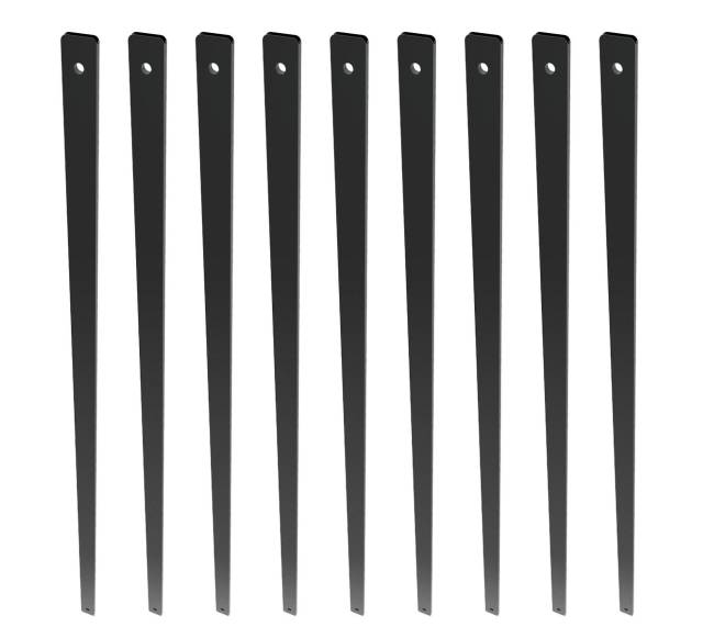 Laiptų metalinės balustrados 51 vnt.8