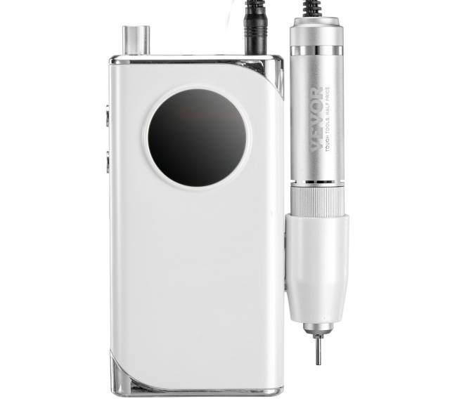 Elektrinis belaidis nagų gręžtuvas 40000 RPM su ekranu10