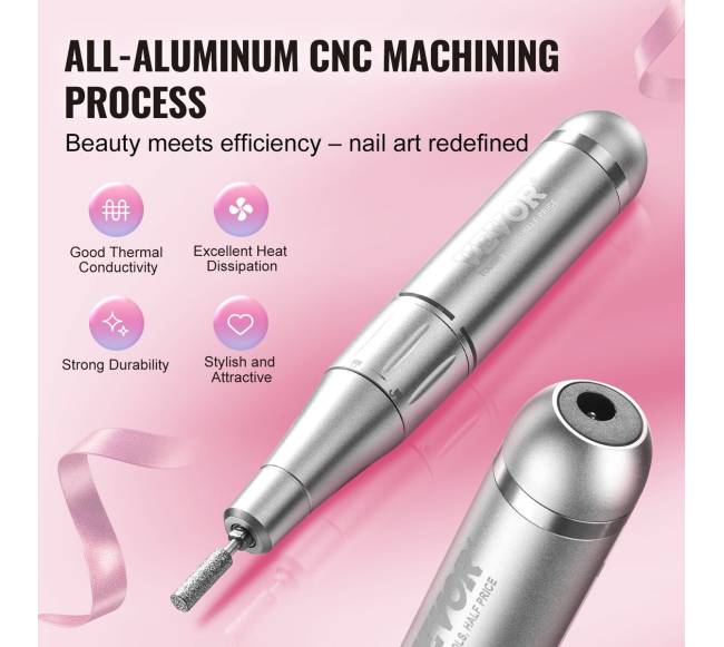 Elektrinis belaidis nagų dildė 35 000 aps.min.3