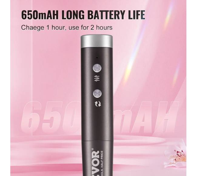 Elektrinis belaidis nagų grąžtas 30000 RPM2