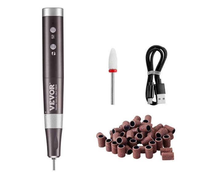 Elektrinis belaidis nagų grąžtas 30000 RPM8