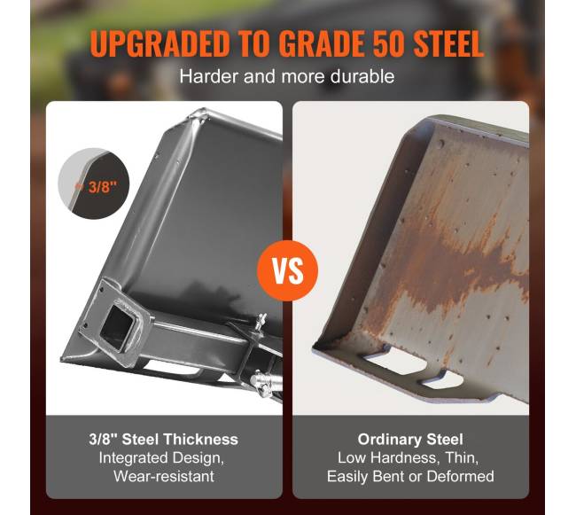 Universalus 3 taškų krautuvo plokštė 38"2