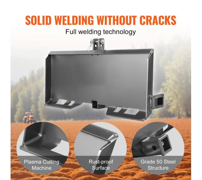 Universalus 3 taškų krautuvo plokštė 38"4