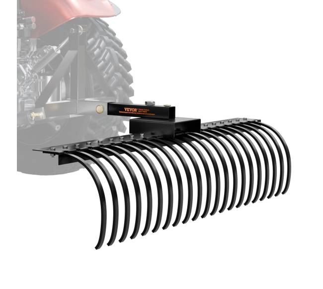 Peizažo grėblys su 21 plienine šakele0