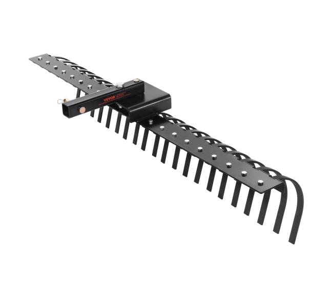 Peizažo grėblys su 21 plienine šakele8