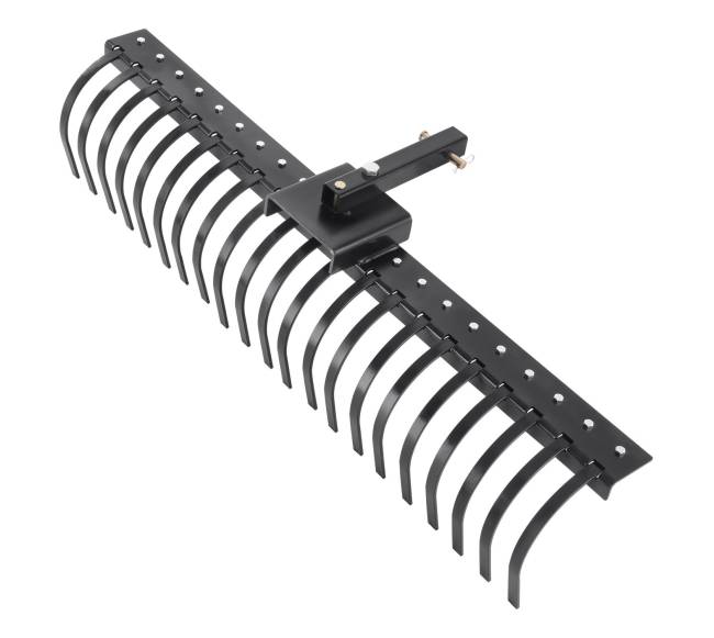 Peizažo grėblys su 21 plienine šakele9