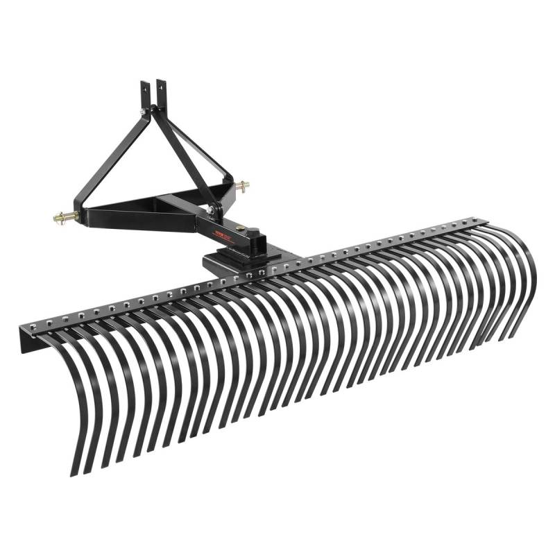 Velkama 3 taškų vejos aeravimo grėblys0