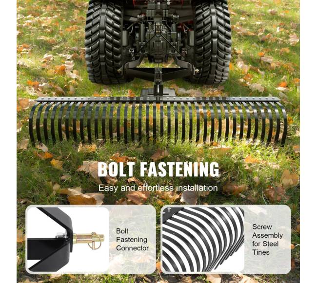 Velkama 3 taškų vejos aeravimo grėblys4