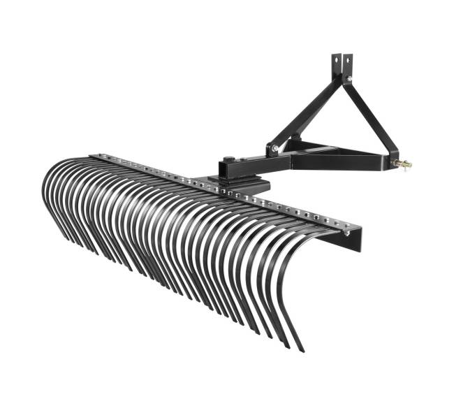 Velkama 3 taškų vejos aeravimo grėblys8