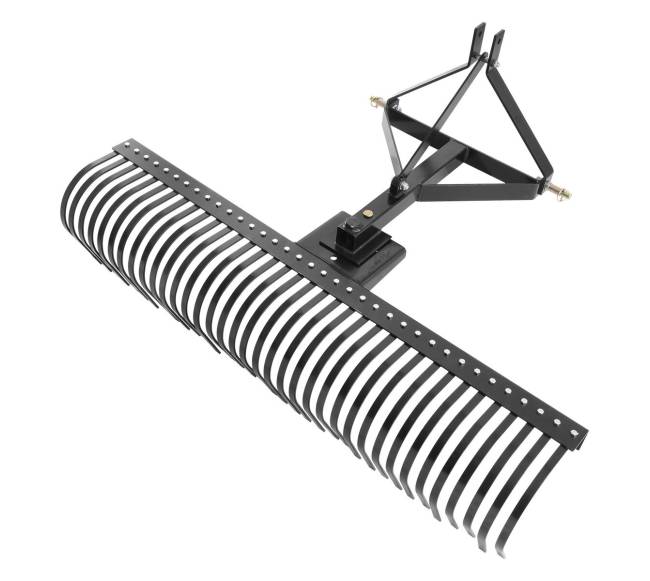 Velkama 3 taškų vejos aeravimo grėblys9