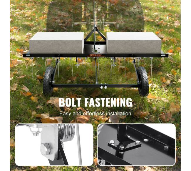 Velkamas vejos skarifikatorius 101 cm su 20 spyruoklių4