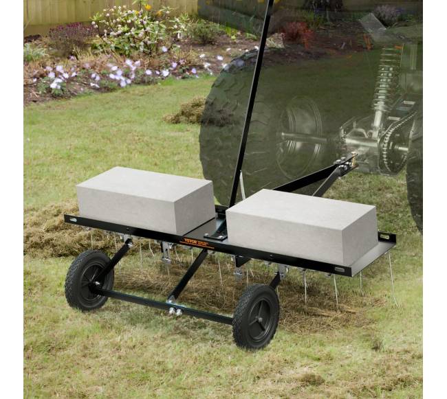 Velkamas vejos skarifikatorius 101 cm su 20 spyruoklių7