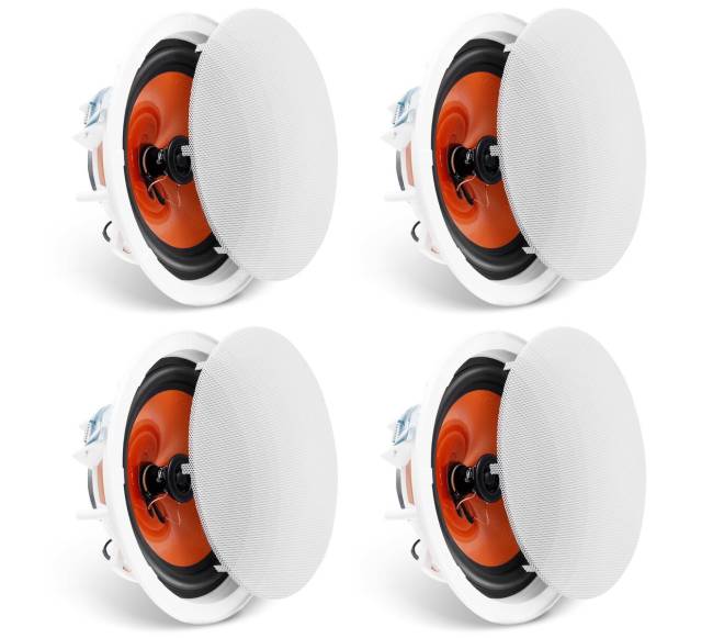 4 vnt. 20 cm lubiniai garsiakalbiai 100W0