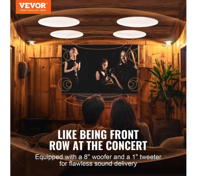 4 vnt. 20 cm lubiniai garsiakalbiai 100W1