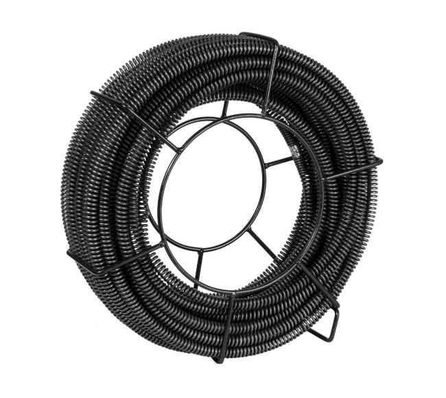 Drenažo valymo spiralė su pjaustyklėmis7