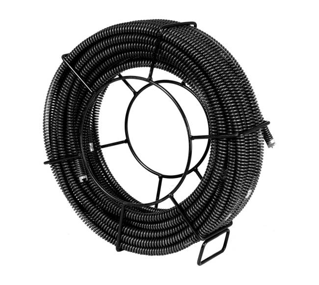 Drenažo valymo spiralė su pjaustyklėmis10