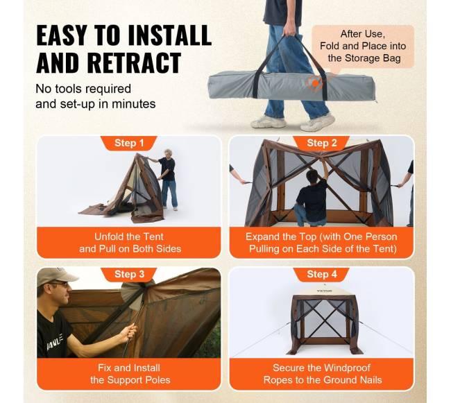 išskleidžiama pavėsinė palapinė su tinkleliu4