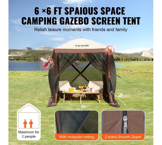 išskleidžiama pavėsinė palapinė su tinkleliu5