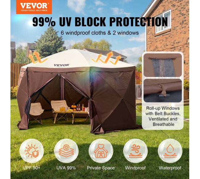 6 kampų iššokanti palapinė nuo saulės1