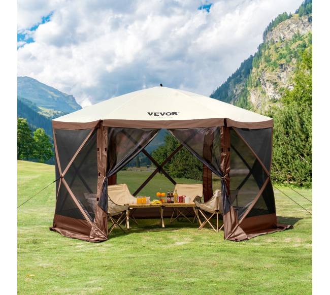 6 kampų iššokanti palapinė nuo saulės7