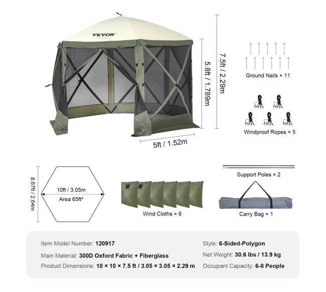 iššokanti šešiakampė pavėsinė6