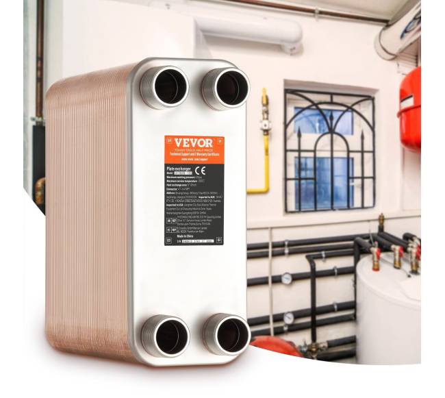 100 plokštelių šilumokaitis 4*1-14" MNPT 5x12" 316L plienas7