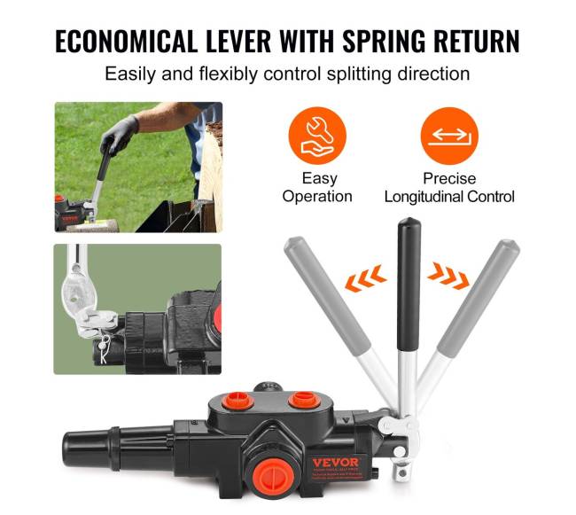 Hidraulinis vieno skirstytuvo vožtuvas 95 lmin3