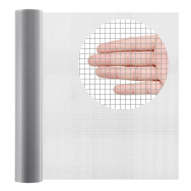 Sutvirtinta vielinė tvorelė 6 mm 91 cm x 15 m0