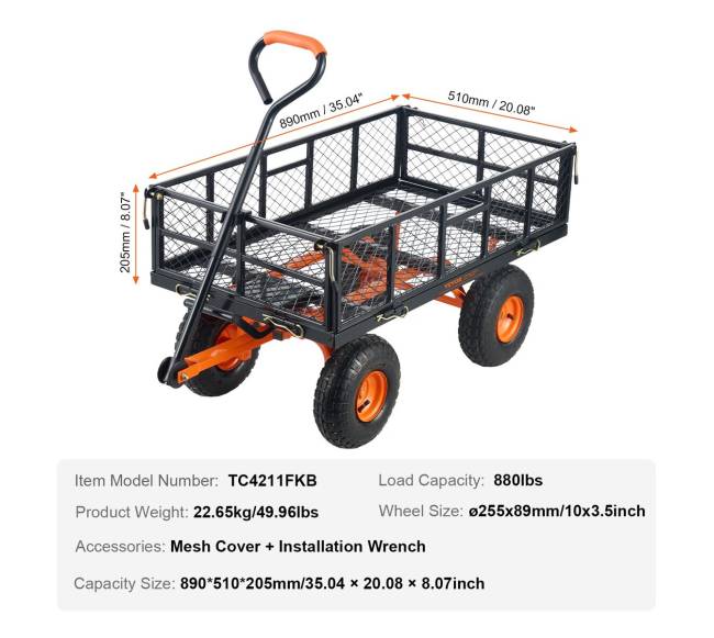 Universali sodo vežimėlis su metalu6