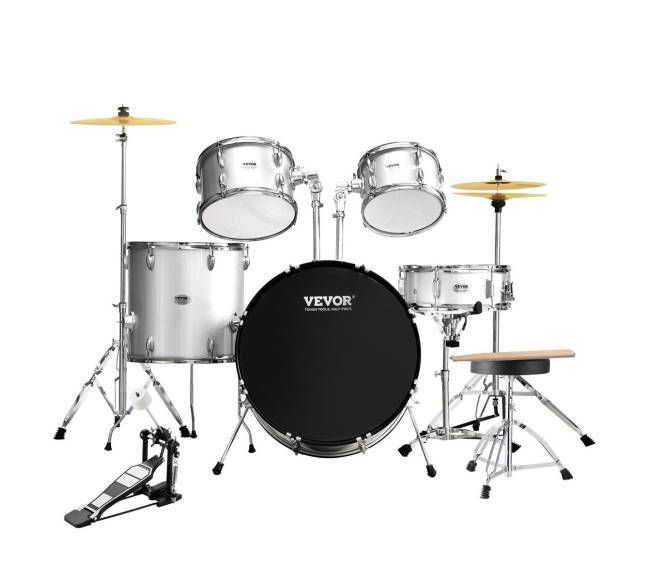 Suaugusiųjų būgnų komplektas 5 dalių su sosto stovu10